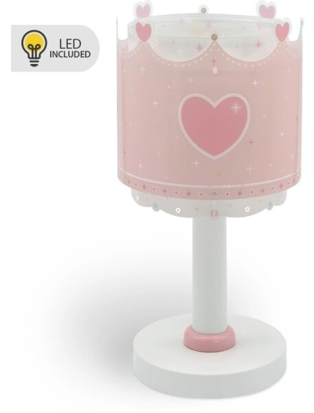 Dalber 61101N - LED detská lampička LITTLE QUEEN 1xG4/4W/230V ružová
