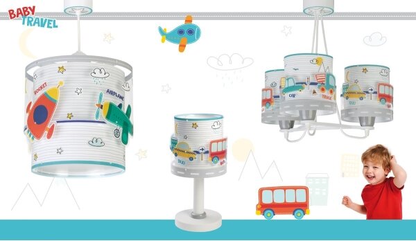 Dalber 61681N - LED detská lampička BABY TRAVEL 1xG4/4W/230V pestrofarebná