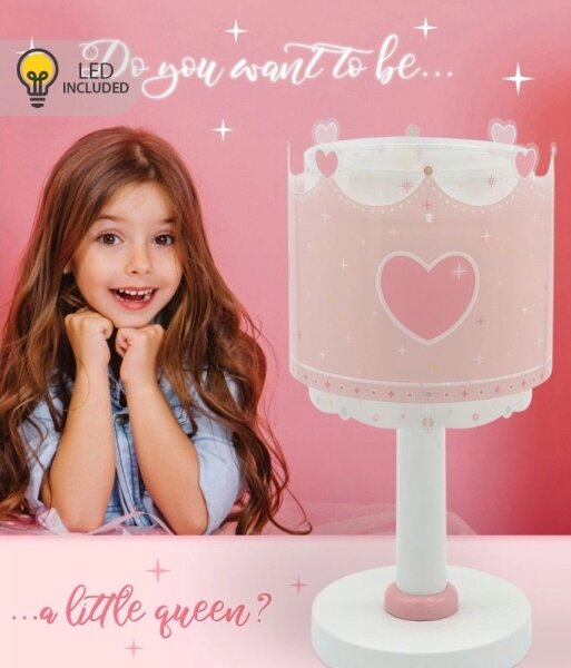 Dalber 61101N - LED detská lampička LITTLE QUEEN 1xG4/4W/230V ružová