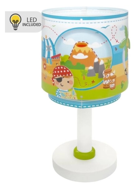 Dalber 60651N - LED detská lampička PIRATE ISLAND 1xG4/4W/230V pestrofarebná