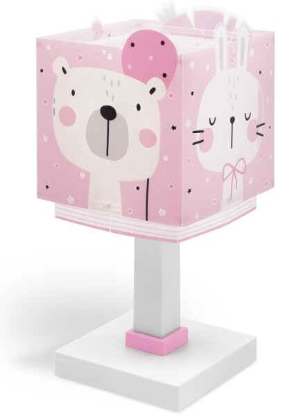 Dalber 63111NS - LED detská lampička BABY JUNGLE 1xG4/4W/230V ružová