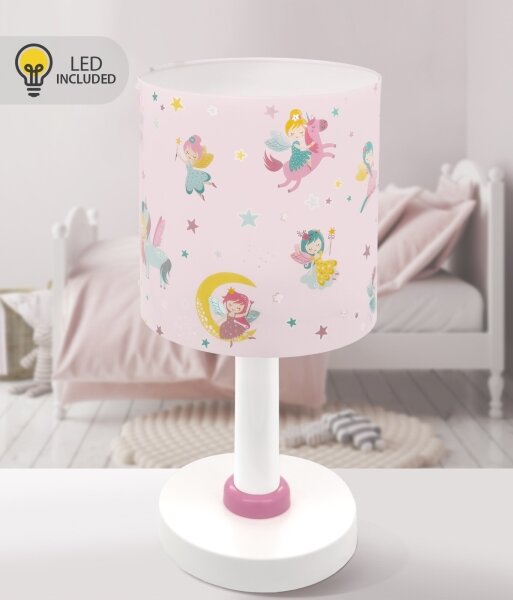 Dalber 42491N - LED Detská lampička FAIRY DREAMS 1xG4/4W/230V ružová