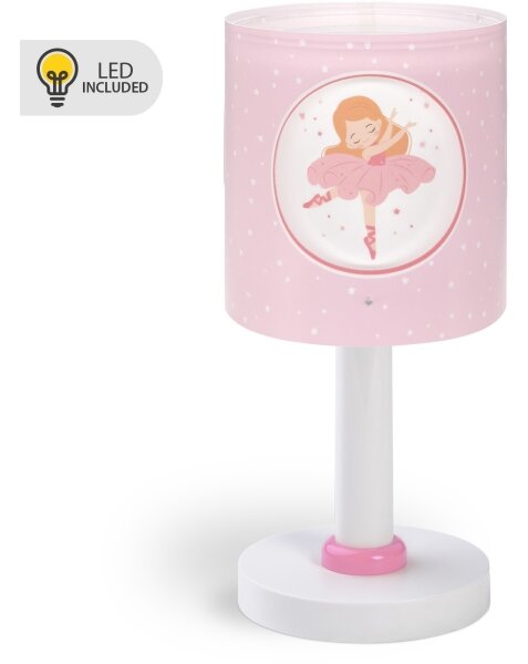 Dalber 60911 - LED detská lampička PRINCESS DANCE 1xG4/4W/230V ružová