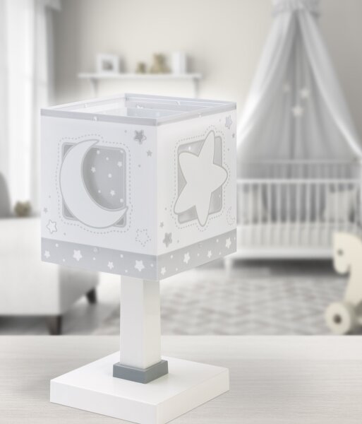 Dalber 63231NE - LED Detská lampička MOONLIGHT 1xG4/4W/230V sivá