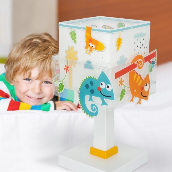 Dalber 63311N - LED detská lampička HAPPY JUNGLE 1xG4/4W/230V pestrofarebná