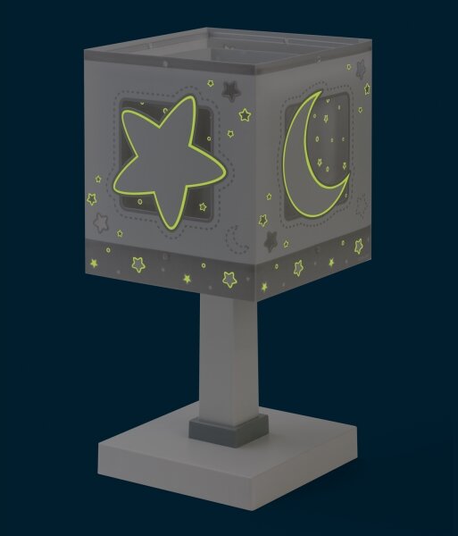 Dalber 63231NE - LED Detská lampička MOONLIGHT 1xG4/4W/230V sivá