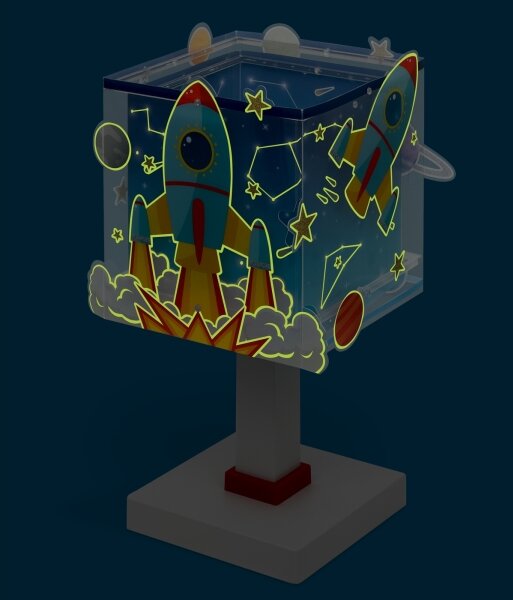 Dalber 63351N - LED Detská lampička ROCKET 1xG4/4W/230V pestrofarebná