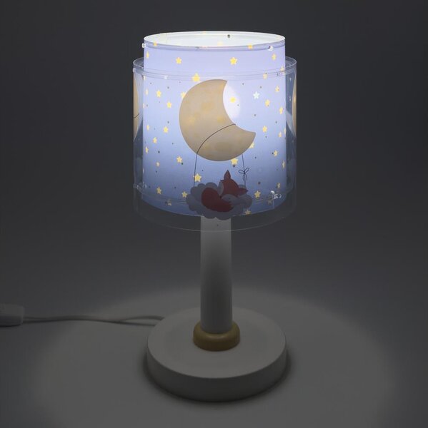 Dalber 76631 - LED detská lampička MOON DREAMS 1xG4/4W/230V modrá