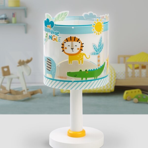 Dalber 76111N - LED detská lampička MY LITTLE JUNGLE 1xG4/4W/230V pestrofarebná