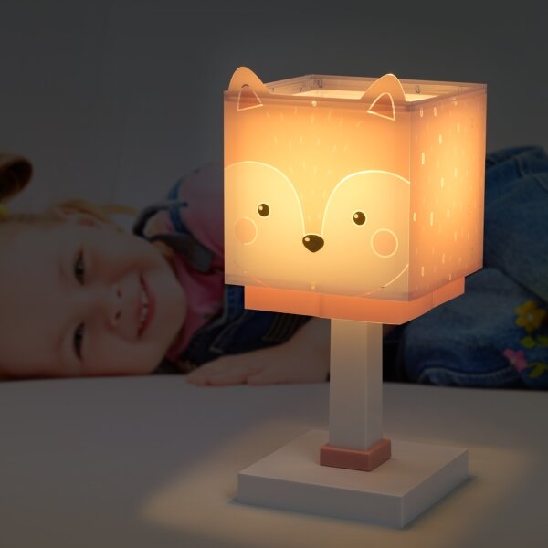 Dalber 64581N - LED Detská lampička LITTLE FOX 1xG4/4W/230V ružová