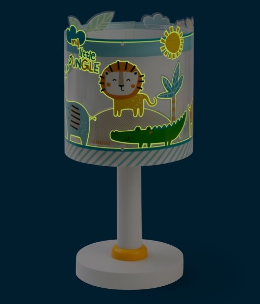 Dalber 76111N - LED detská lampička MY LITTLE JUNGLE 1xG4/4W/230V pestrofarebná