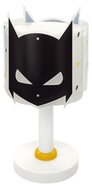Dalber 61801N - LED Detská lampička DARK HERO 1xG4/4W/230V biela/čierna