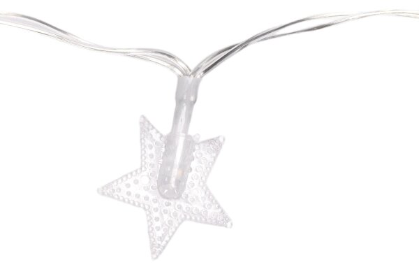 Aigostar - LED vonkajší svetelný reťazec 100xLED/8 funkcií 3xAA 10 m IP44 studená biela
