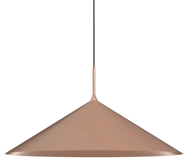 Závesný luster na lanku CAPITAL 1xGX53/15W/230V, priemer 60 cm, ružovo-zlatý