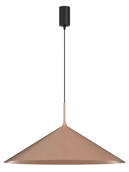 Závesný luster na lanku CAPITAL 1xGX53/15W/230V, priemer 60 cm, ružovo-zlatý