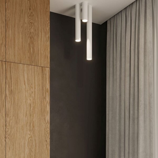 Sollux SL.0996 - Bodové svietidlo LAGOS 1xGU10/10W/230V 10 cm biela