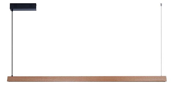 Immax NEO 07304L - LED stmievateľný luster na lane MADEIRA 33W/230V Wi-Fi Tuya 152 cm dub