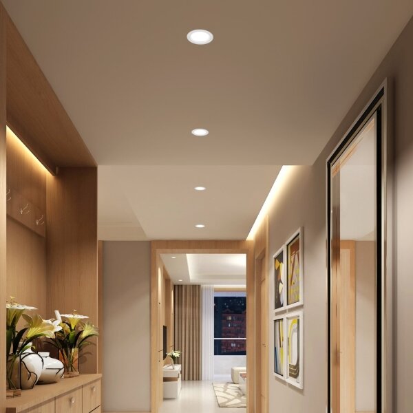 Immax NEO 07294L - stmievateľné LED podhľadové svietidlo DOWN LED/12W/230V Wi-Fi priemer 12 cm biele
