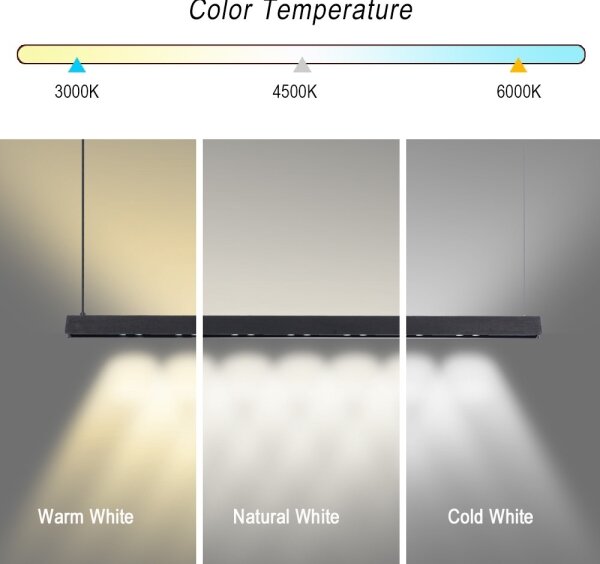 Immax NEO 07306L-LED Stmievaný luster na lanku MADEIRA 26W/230V Wi-Fi Tuya 122 cm čierna