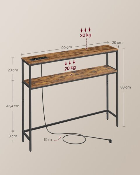 Konzolový stolík LNT136KD01