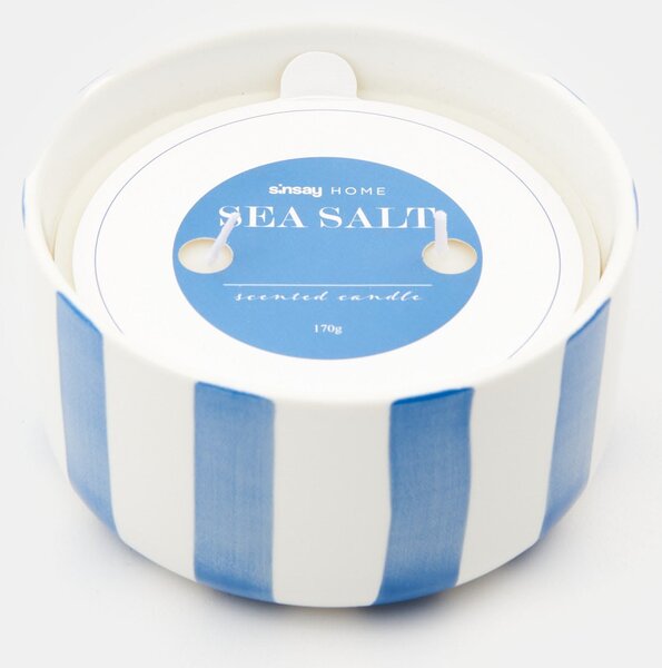 Sinsay - Sviečka Sea Salt - tmavomodrá