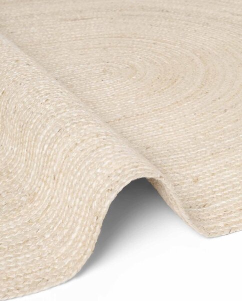 Koberec Hanse Home Jute Braided Rangpur naturálny / slonia kosť ovál