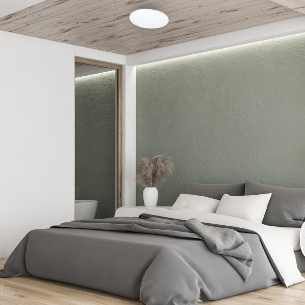 LED Stmievateľné stropné svietidlo s diaľkovým ovládačom SIENA LED/25W/230V