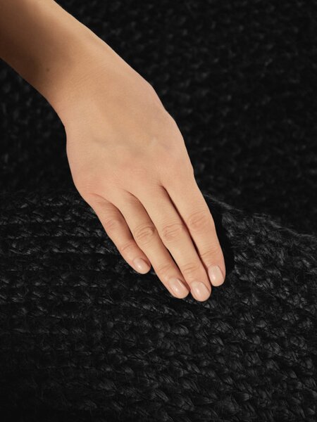 Koberec Hanse Home Jute Braided Rangpur čierny ovál