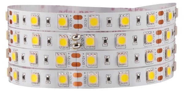 LED Pásik 5m LED/10W/12V IP20 biela