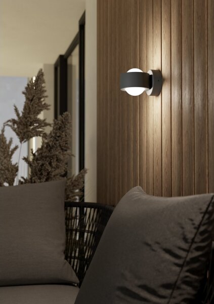 Eglo 98746 - LED Vonkajšie nástenné svietidlo TREVIOLO 2xLED/2W/230V IP44