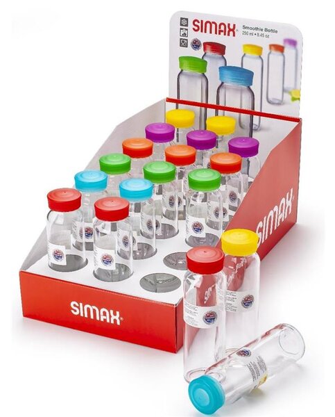 SIMAX FĽAŠA NA SMOOTHIE 250 ML SADA 18 KS