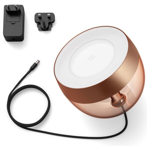 Philips - LED RGB Stmievateľná stolná lampa Hue IRIS LED/8,2W/230V medená