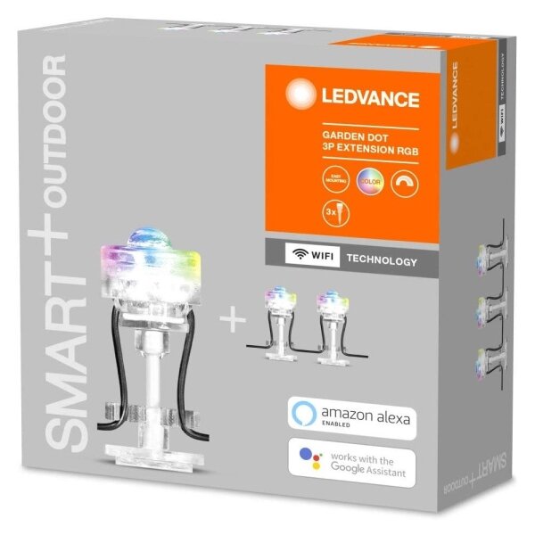 Ledvance - LED RGB Vonkajšia predlžovacia sada SMART+ 3xLED/0,7W/230V IP65 Wi-Fi