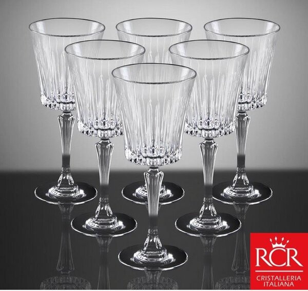 RCR TIMELESS POHÁR NA VÍNO 230 ML SADA 6 KS