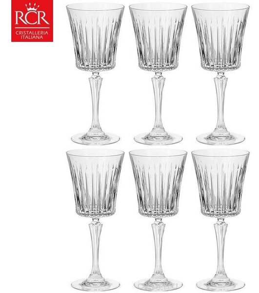 RCR TIMELESS POHÁR NA VÍNO 300ML SADA 6 KS