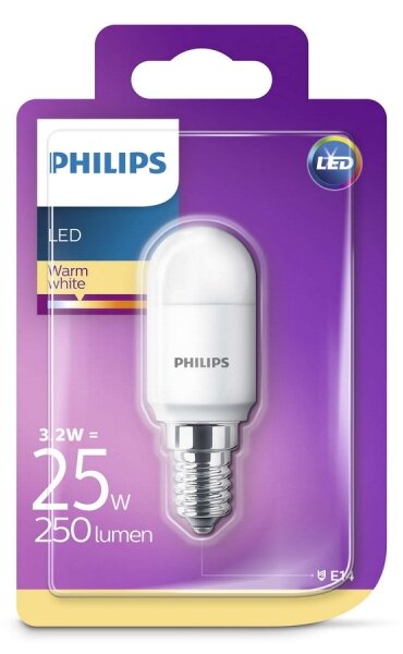 LED žiarovka do chladničky Philips E14/3,2W/230V 2700K