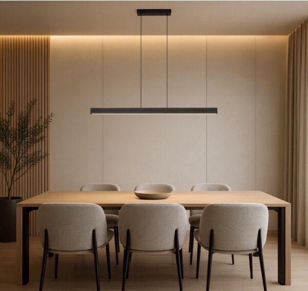 Rabalux 72058 - LED luster na lanku FAYRO LED/19W/230V 4000K čierna