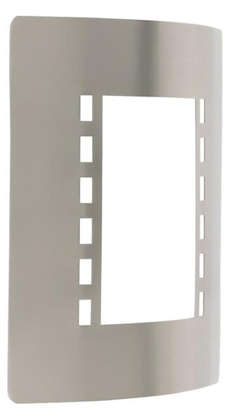 Eglo 55761 - LED Vonkajšie nástenné svietidlo 1xE27/10W/230V IP44 matný chróm