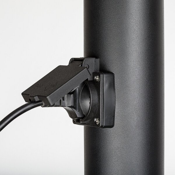 Rabalux 77194 - Vonkajšia lampa so zásuvkou BLACK TORCH 1xE27/25W/230V IP44
