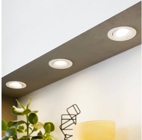 Eglo 31162-SADA 3x LED Stmievateľné podhľadové svietidlo SARTIANO LED/3,5W/230V IP23 biela