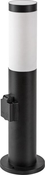 Rabalux 77194 - Vonkajšia lampa so zásuvkou BLACK TORCH 1xE27/25W/230V IP44