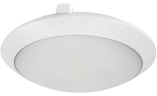 Rabalux 77236 - Vonkajšie stropné svietidlo WELRO 1xE27/9W/230V IP65 priemer 30 cm biele
