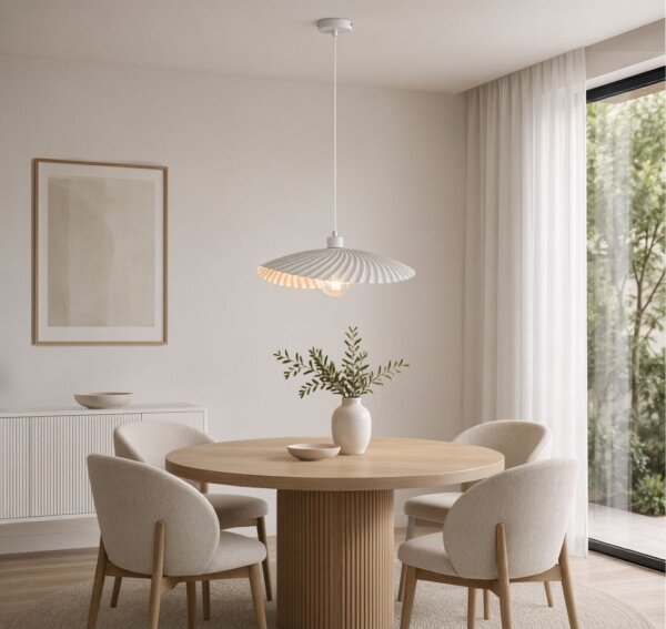 Rabalux 72055 - Závesné svietidlo na lanku BRIDGET 1xE27/40W/230V biela