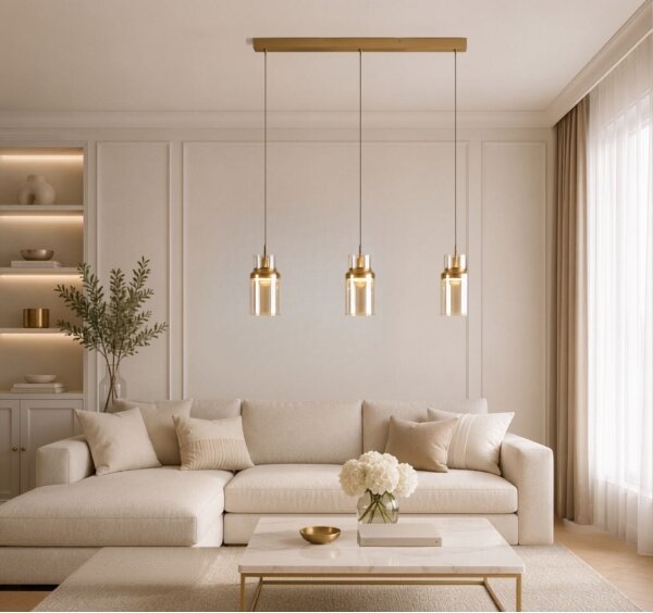Rabalux 72036 - LED luster na lanku ZAYEN LED/27W/230V 3000K zlatý