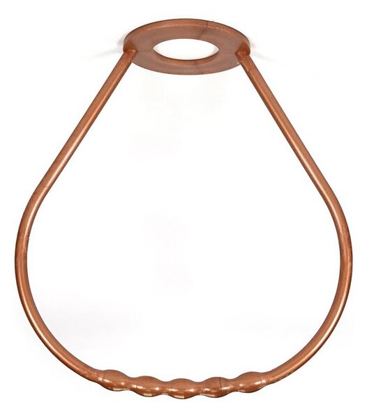 Madlo lustrové plast medené
