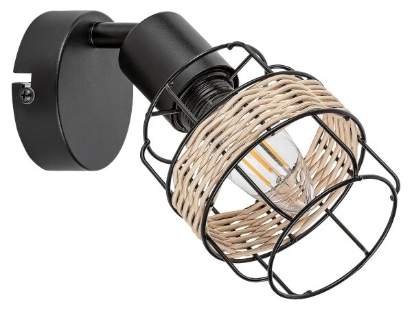 Rabalux 5281 - Nástenné bodové svietidlo INDIANA 1xE14/25W/230V