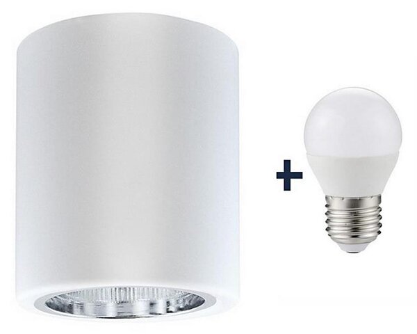 LED Stropné svietidlo JUPITER 1xE27/6W/230V 120x98 mm
