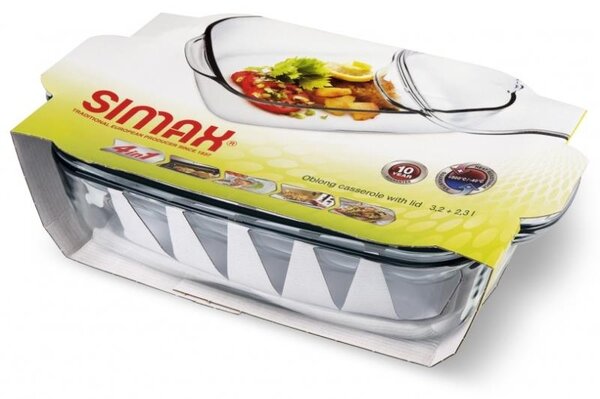 SIMAX ZAPEKACIA MISA S POKRIEVKOU 5,5L (3,20+2,30L)