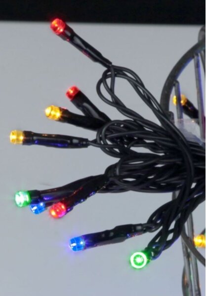 Eglo 410711 - LED Vonkajší reťaz SÉRIA LED 80xLED 8m IP44 viacfarebné