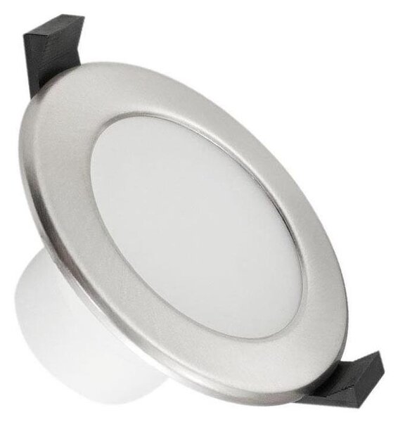 LED Kúpeľňové podhľadové svietidlo LED/7W/230V 4000K strieborná IP44